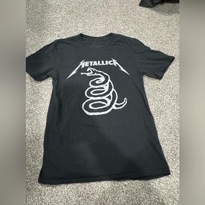 mens metallica tee